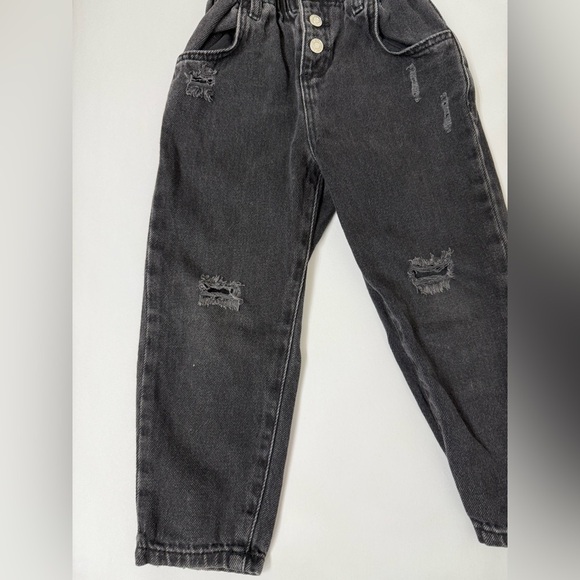 Zara high waisted, paper bag jeans - Picture 2 of 6